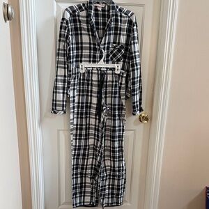 Victoria’s Secret Plaid Pajamas - Black and White